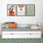 Sofa bed white-oak – wooden side barrier, side view, Nizio