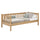 Sofa bed wooden natural pine – children’s room, Scandinavian style Nizio