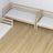 Triple bunk bed wooden bleached oak – close-up of joints and construction details