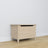 Chest oak bleached oak – open lid, spacious storage interior