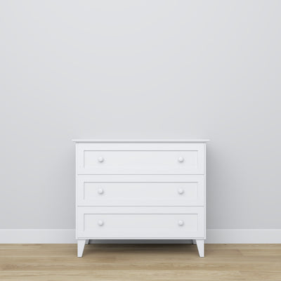 komoda 3S 105 Scandi drewniane w kolorze na zamówienie RAL/NCS – lite drewno, Nizio