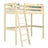 Clear Pine Wooden Loft Bed – Children’s Room, Solid Wood, Scandi Style
