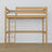 Natural Oak Loft Bed – Ladder and Joint Details, Nizio Home