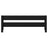 Safety rail black – wooden, front view, Nizio Home
