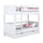 Bunk Bed with Drawer N02 Wooden in Custom RAL/NCS Color – Solid Wood, Nizio
