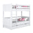 Bunk Bed with Drawer N02 Wooden in Custom RAL/NCS Color – Solid Wood, Nizio