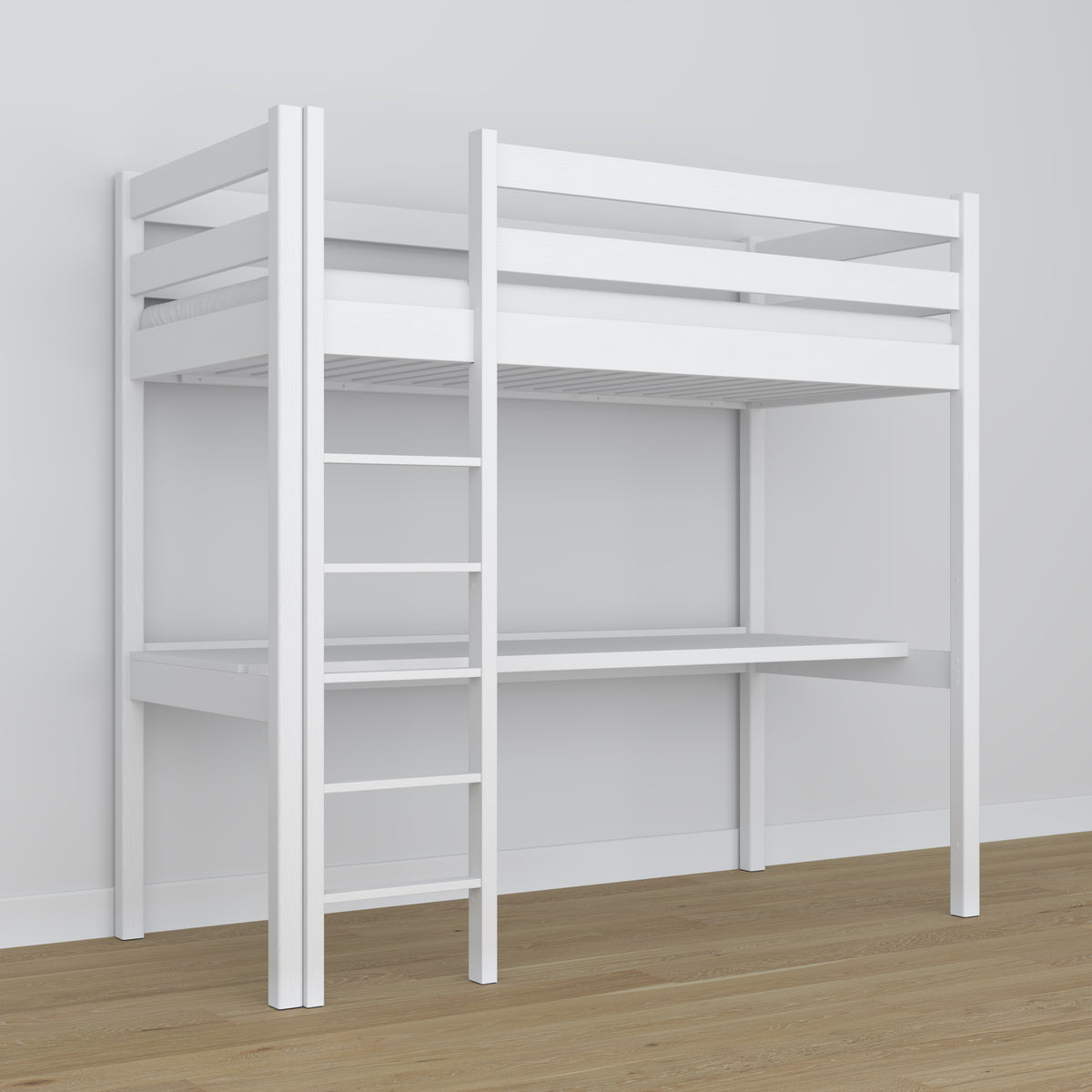 Nizio pine slatted base for loft bed – compatible with every model