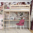 Loft bed bleached oak with desk – study space under the sleeping area, oak