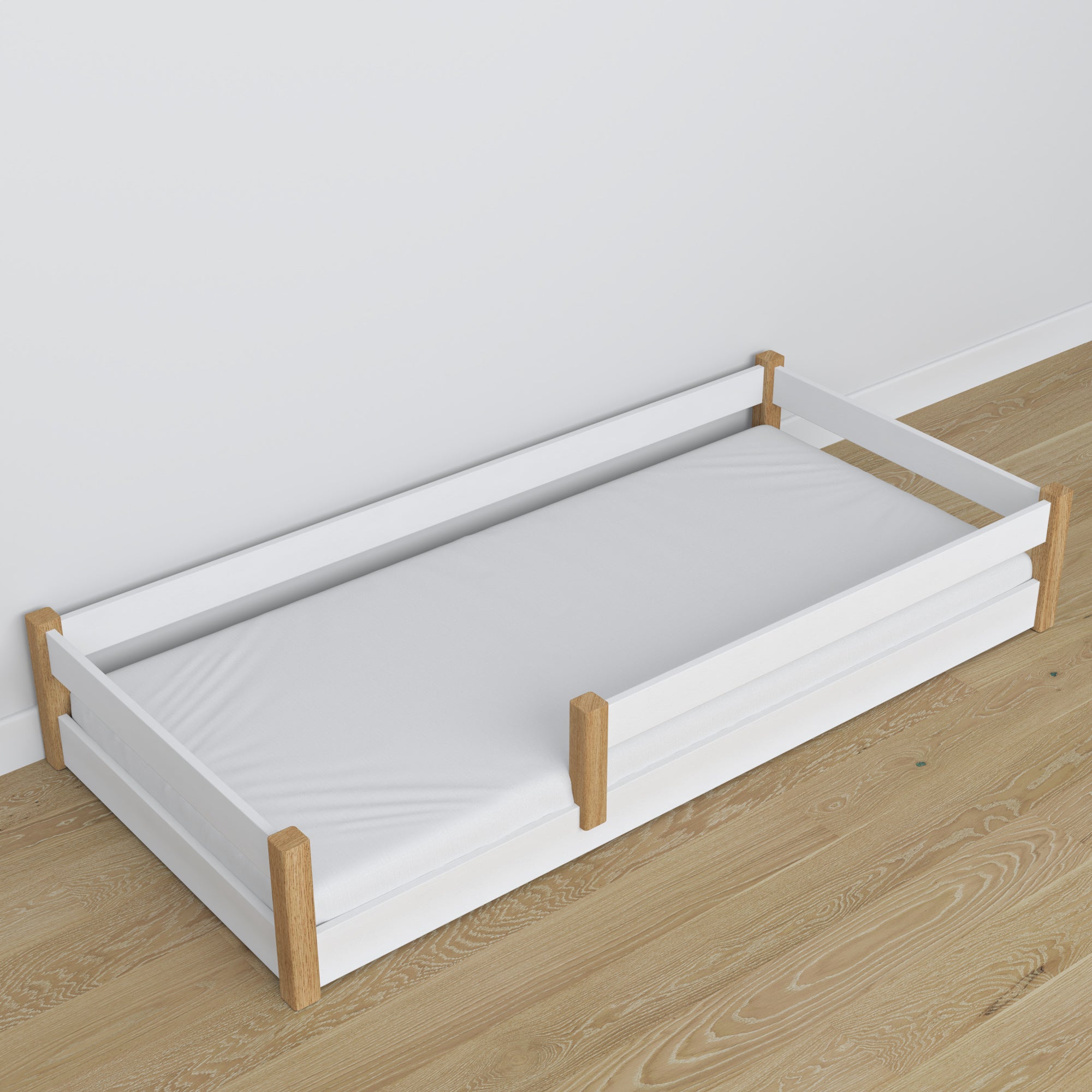 Nizio pine slatted base for low bed – durable support base