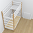 White and Oak Wooden Bunk Bed with Mattress Drawer – Room Arrangement