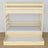 Clear Pine Wooden Bunk Bed with Drawer – Dimensions and Diagram, Nizio