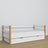 Sofa bed white-oak – wooden details, high quality Nizio
