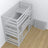 Pine slatted base for Nizio triple bunk bed – durable support base