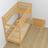 Natural Pine Wooden Bunk Bed with Drawer – Scandi Children’s Room Arrangement