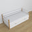 Wooden sofa bed with drawer white-oak – child’s room, scandi arrangement
