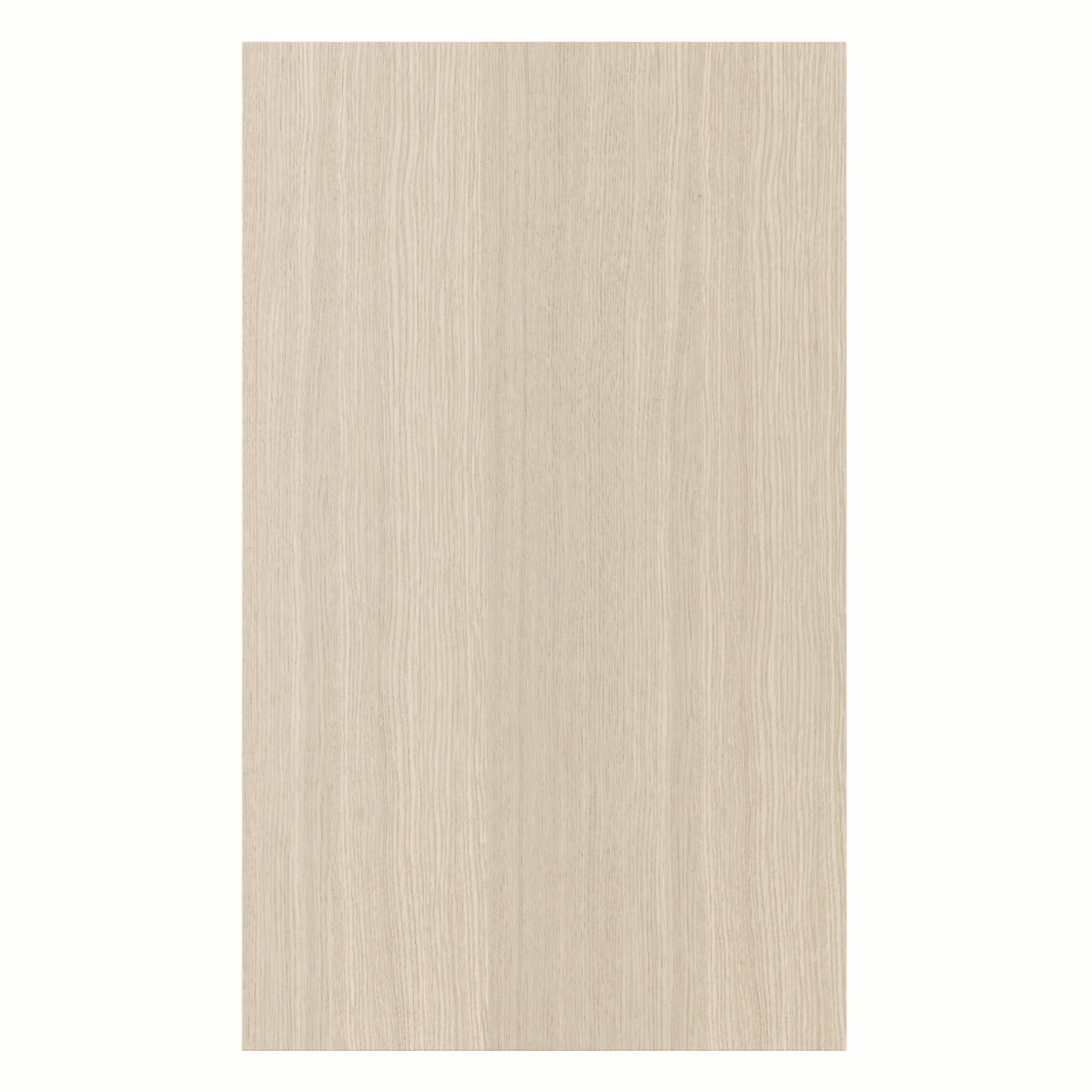 Frente de mueble de roble con vidrio