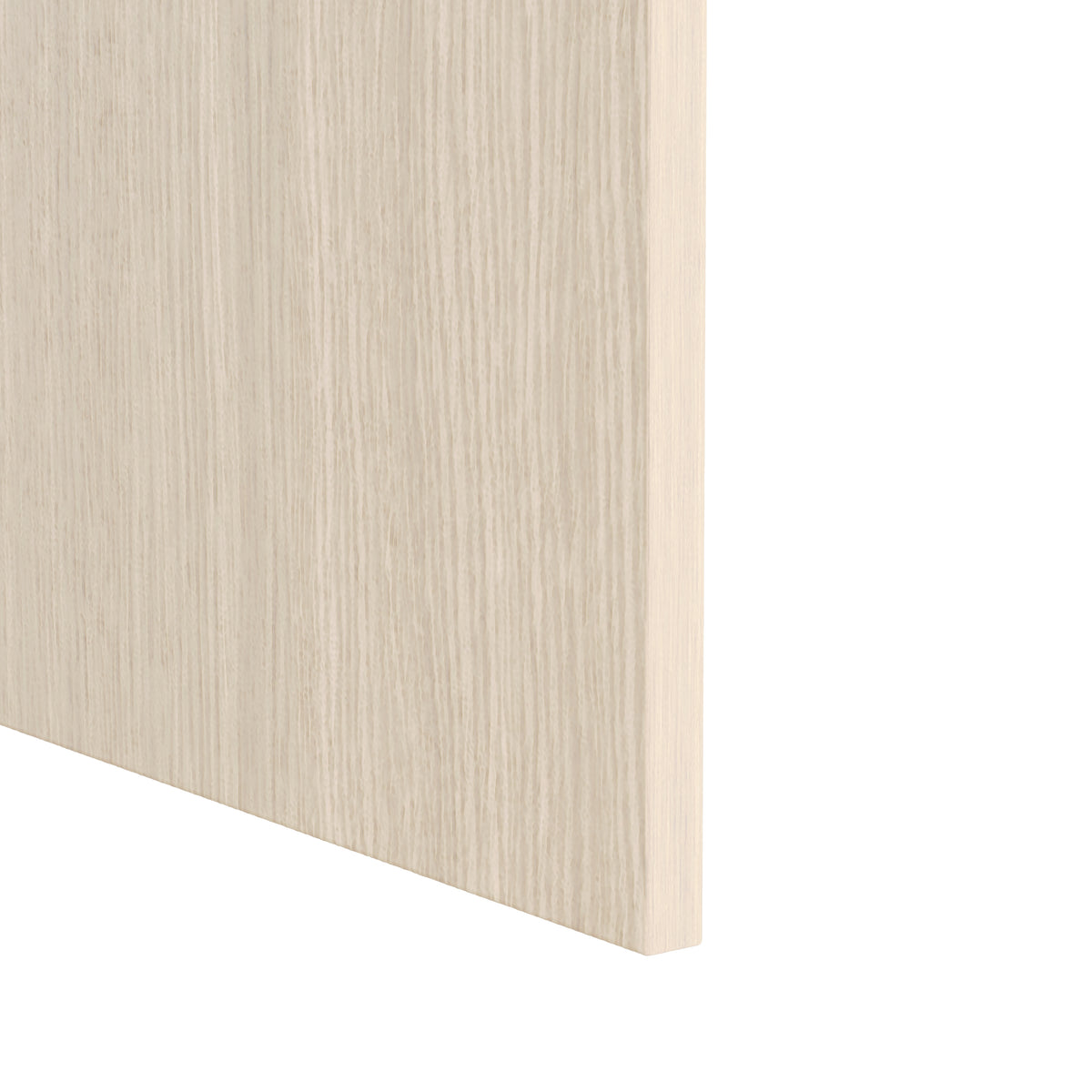 Frente de mueble de roble con vidrio