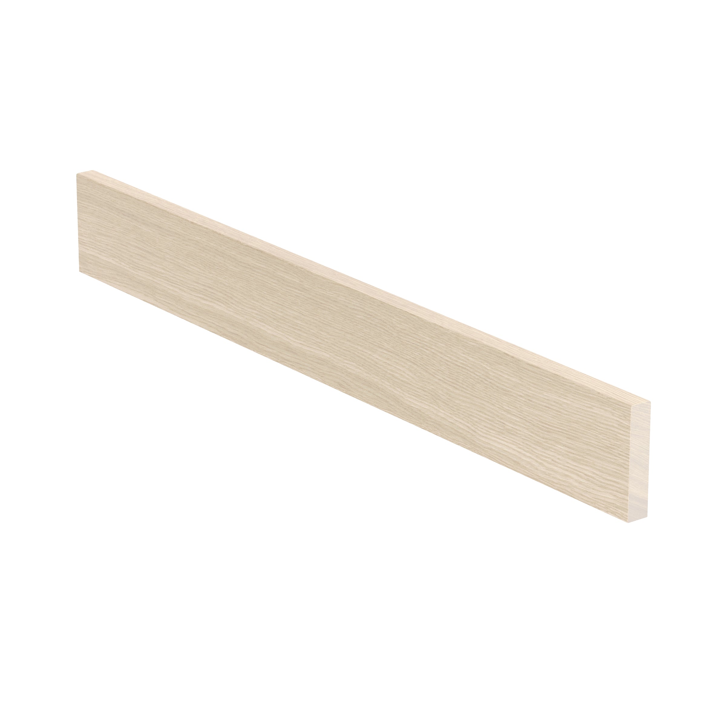 Frente de mueble de roble con vidrio