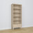 Oak shelf 1S 80 Scandi oak bleached