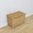 Oak chest Scandi oak natural