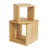 Caja modular de roble