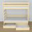 Nizio Home pine slatted base – for bunk beds and loft beds