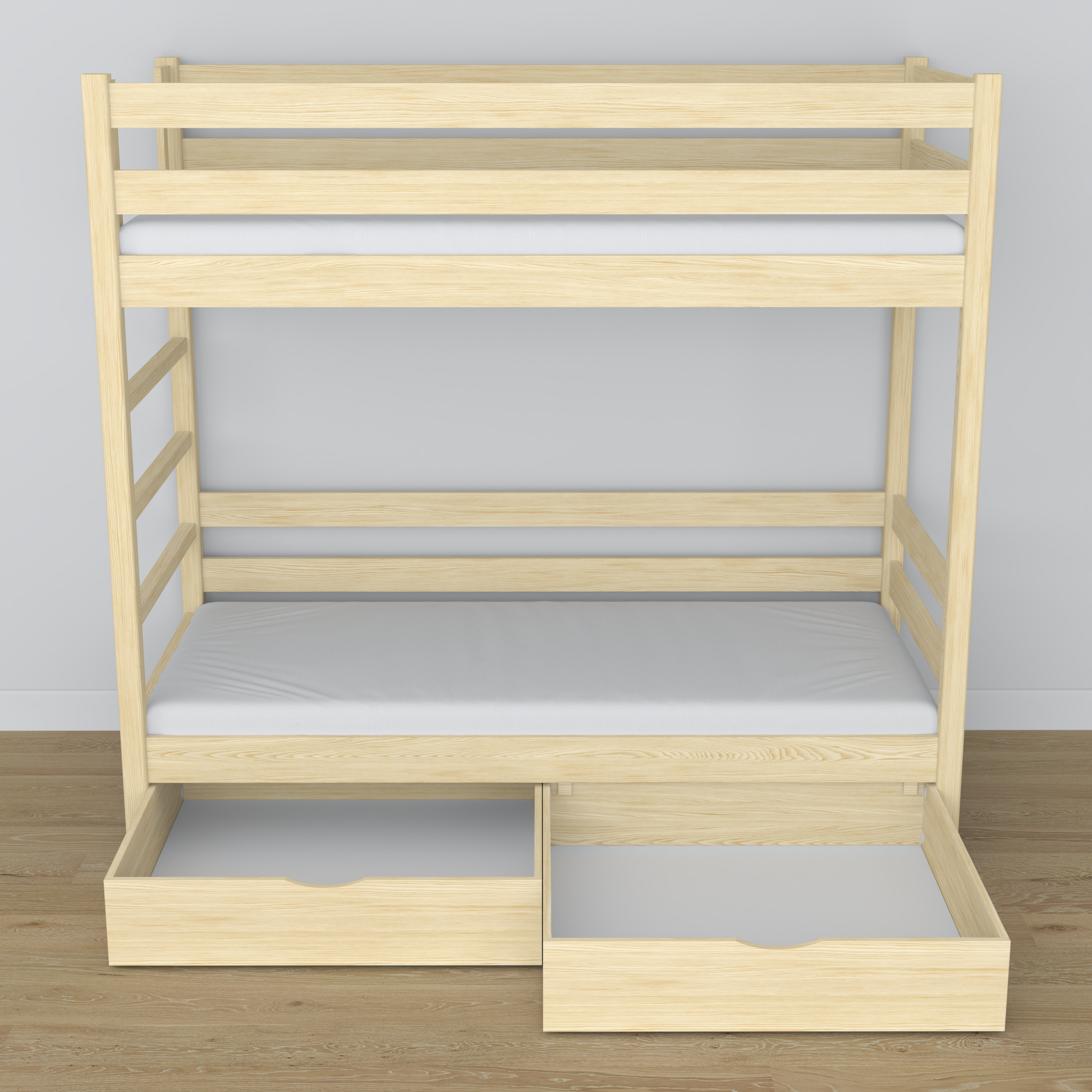 Nizio Home pine slatted base – for bunk beds and loft beds
