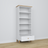 Wooden shelf 1S 80 Scandi white / oak