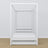 Canopy bed with drawer for mattress white made of wood – dimensions, Nizio
