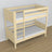 Clear Pine Bunk Bed in Children’s Room – Scandi Arrangement, Wooden