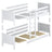 Natural Oak Bunk Bed – Oak Corner, Close-up of Workmanship Quality