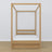 Natural Oak Canopy Bed – Open Drawer, Oak, Nizio Home