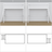 White Wooden Loft Bed – Top View of Sleeping Area
