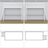 White Wooden Loft Bed – Top View of Sleeping Area