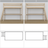 Bleached Oak Loft Bed – Top View of Sleeping Area