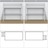 Grey Wooden Loft Bed – Top View of Sleeping Area