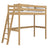 Natural Oak Loft Bed – Children’s Room, Solid Wood, Scandi Style