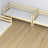 Triple bunk bed wooden clear pine – close-up of joints and construction details
