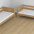 Natural Oak Oak Bunk Bed – Dimensions and Diagram, Nizio