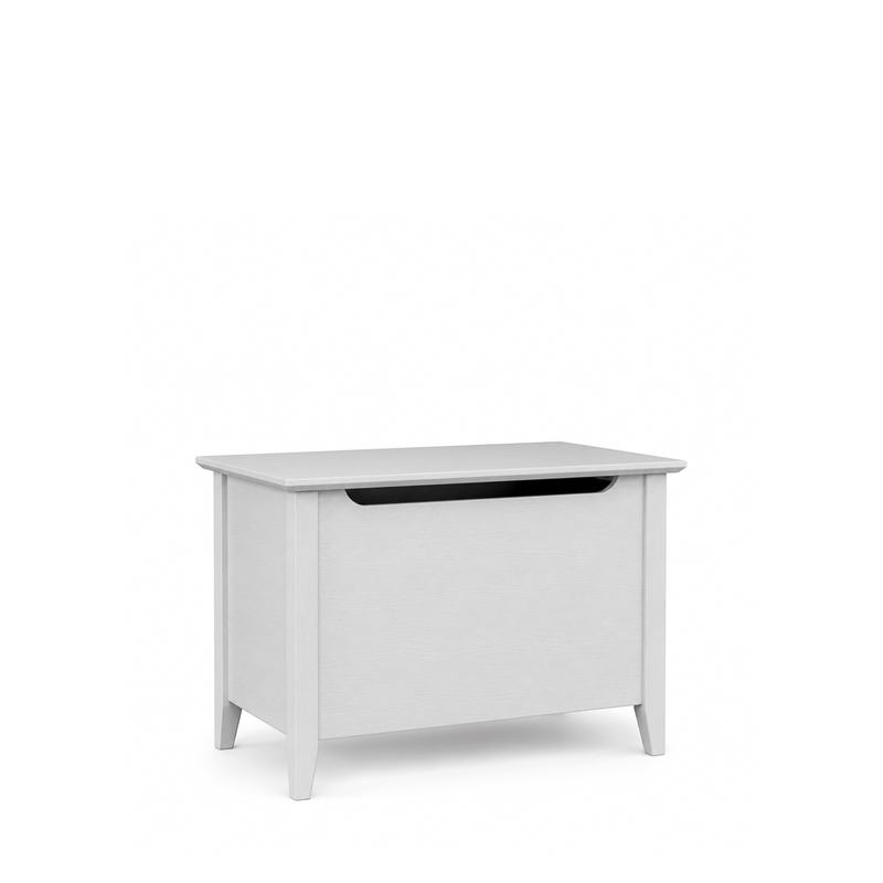 Wooden chest Scandi grey