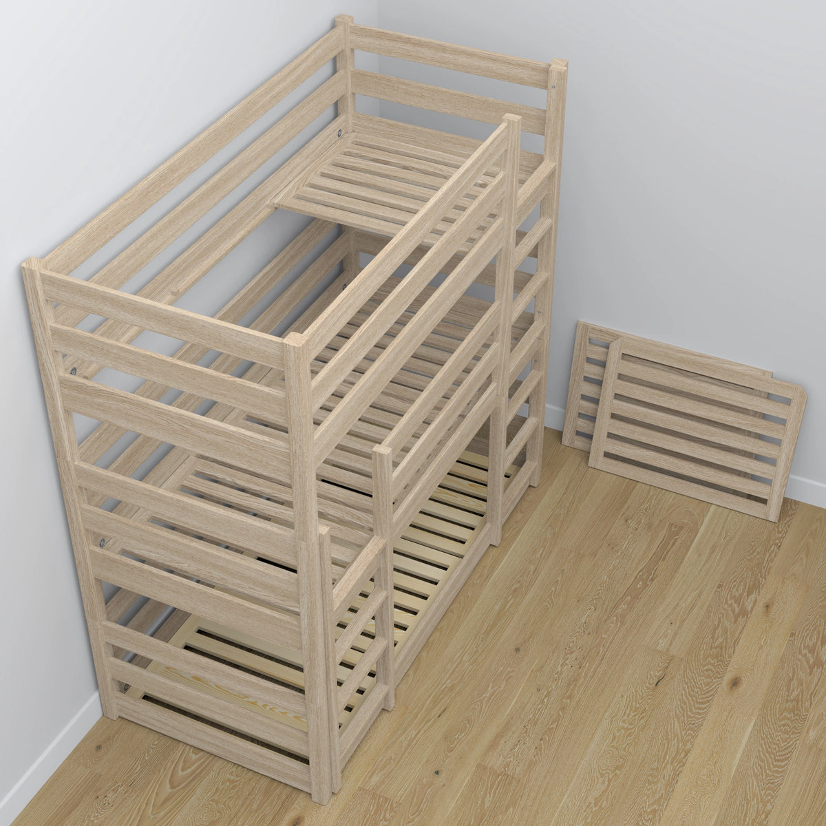 Nizio Home pine slatted base – for bunk beds and loft beds