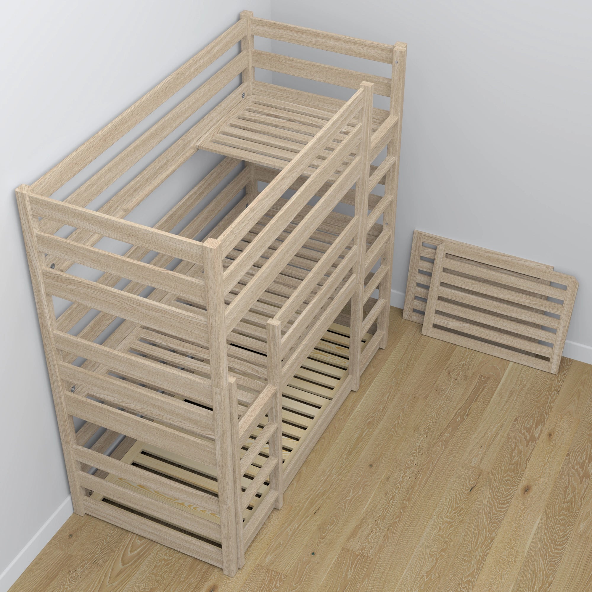 Nizio Home pine slatted base – for bunk beds and loft beds