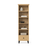 Oak shelf 1S 57 Scandi oak natural / black