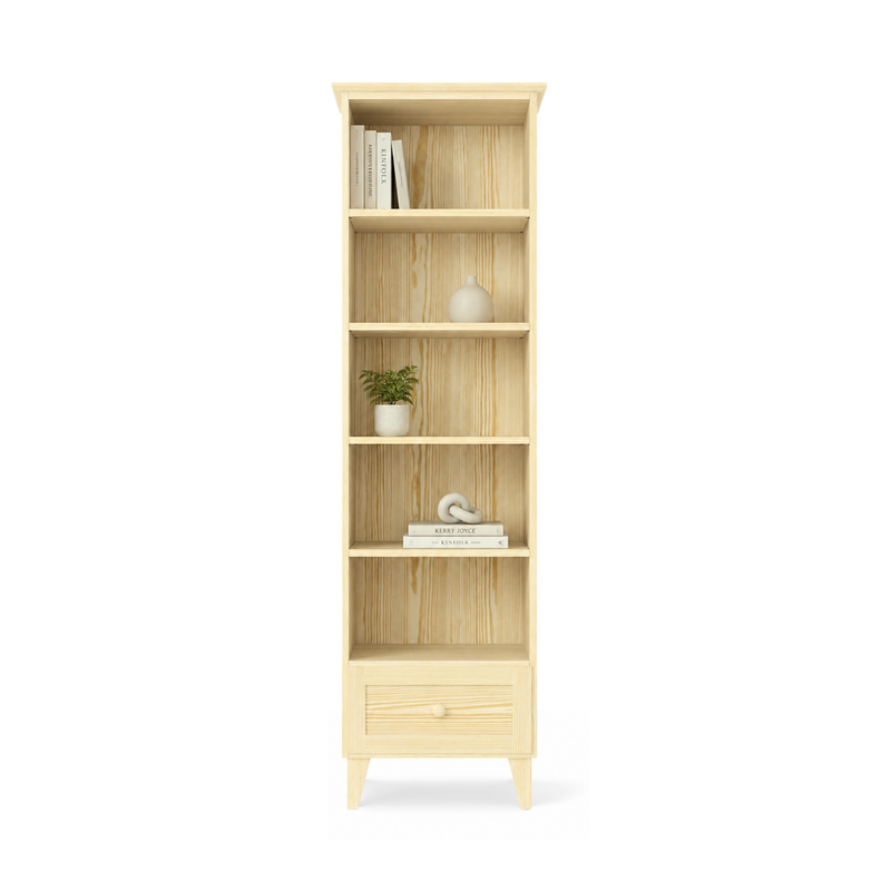 Pine shelf 1S 57 Scandi clear pine