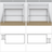 Grey Wooden Loft Bed – Top View of Sleeping Area