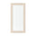 Frente de mueble de roble con vidrio