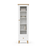 Wooden display cabinet 1S 57 Scandi white / natural oak